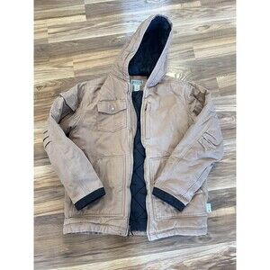 Mens Medium Duluth trading Co Lined Canvas Coat Carhartt Style